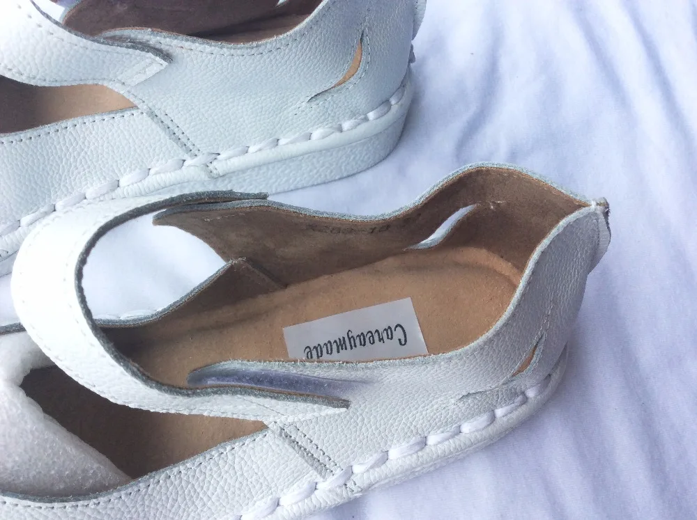New 2016 summer,Genuine Leather Sandals,pure handmade white shoes ,the retro art mori girl Flats shoes,fashion Doll shoes. New 2016 summer,Genuine Leather Sandals,pure handmade white shoes ,the retro art mori girl Flats shoes,fashion Doll shoes.