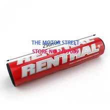 Красный 250 мм Renthal руль круглая подушка перекладина поролоновая нить груди квадратная площадка Pro Taper для CRF50 XR50 CRF70