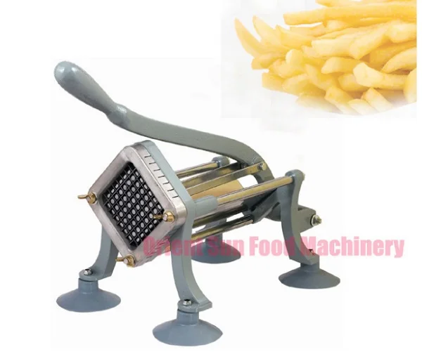  Commercial Restaurant Heavy Duty French Fry Cutter Potato Cutter Potato Slicer with Suction Feet 