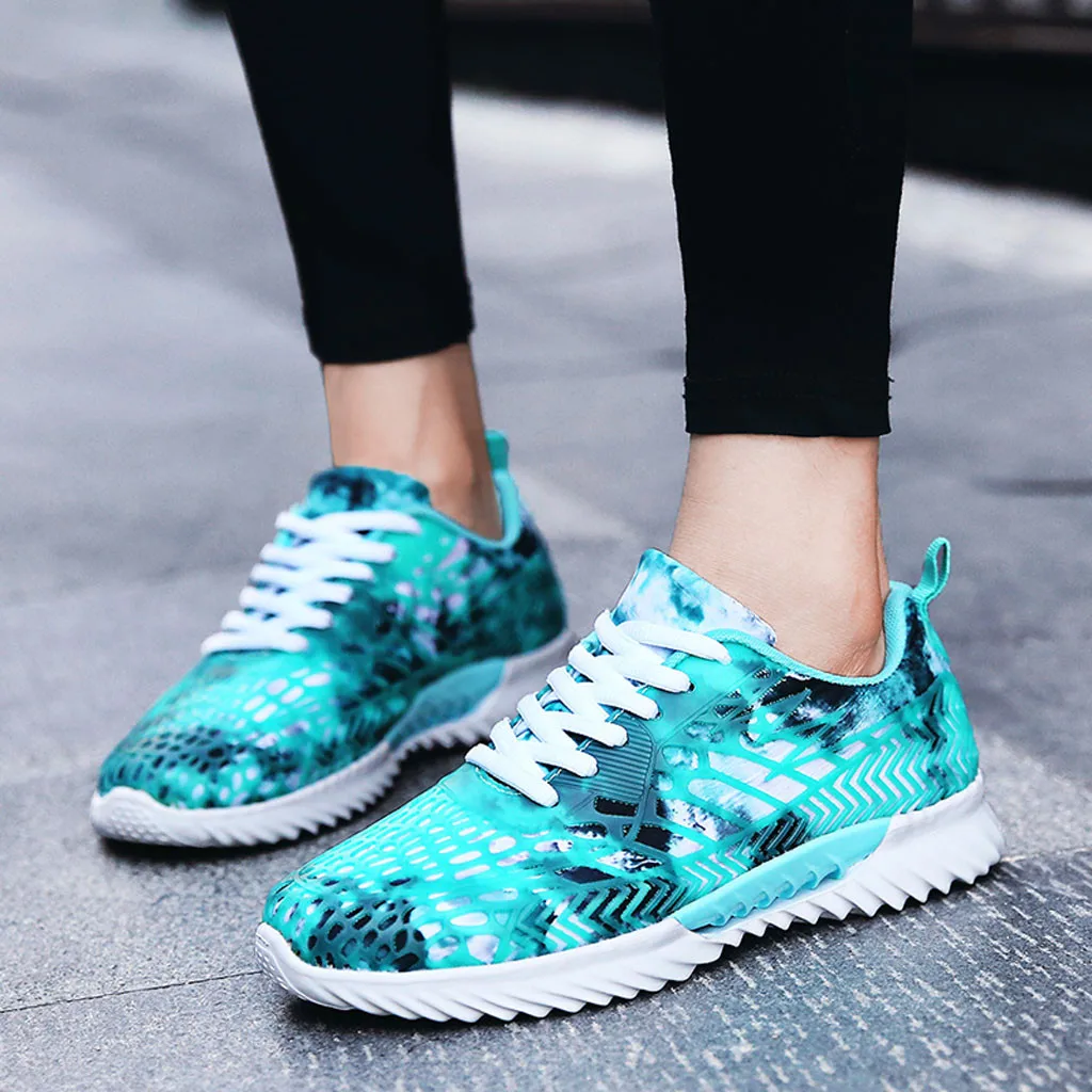 

Couple Mesh Breathable Low-Top Sneakers Shoes tenis feminino casual Lightweight espadrilles Non-Slip Running shoes woman sneaker