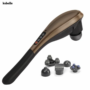 

Cordless Electric Percussion Full Body Massage Rechargeable Hand Held Deep Tissue Massager for Muscles Back Foot Should Relief