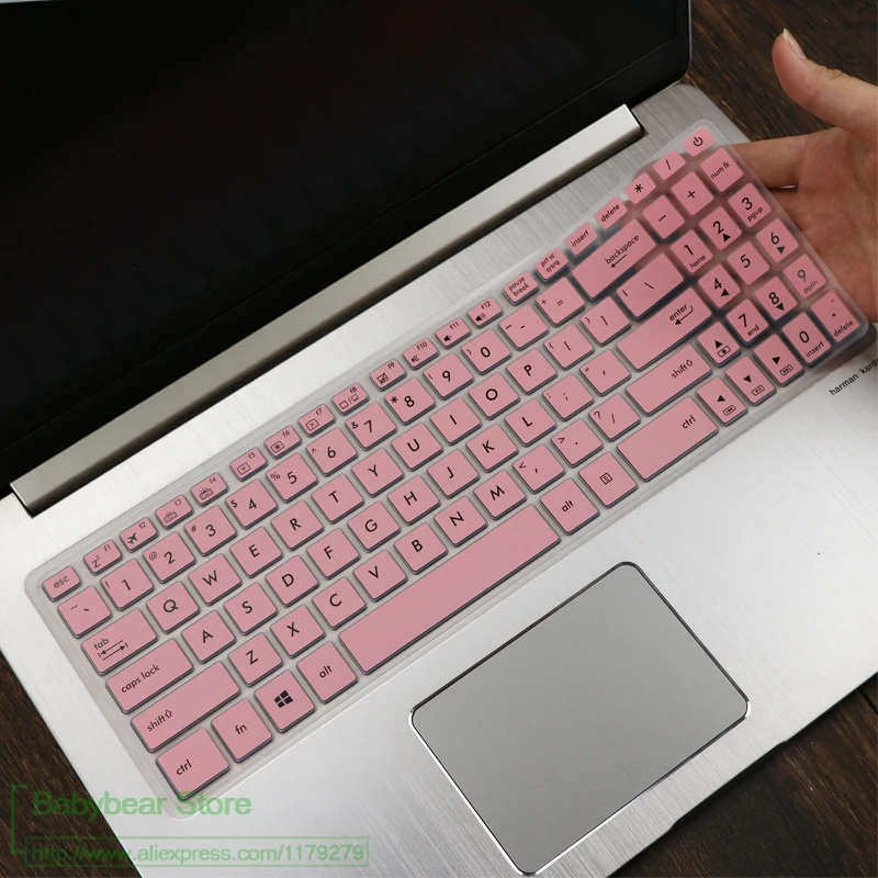 

Laptop Notebook Keyboard Cover Skin Protector for Asus VivoBook Pro 15 N580VD 15.6'' NX580VD NX580 YX570ZD yx570ud N580G N580GD