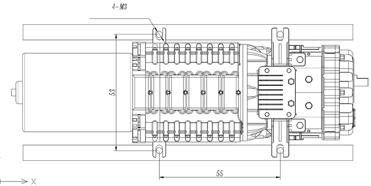 JD-100 бесступенчатая коробка передач