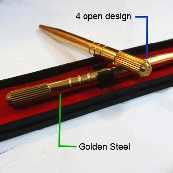 

Golden Manual Tattoo pen Permanent makeup Manual pen Eyebrow Makeup Tattoo Machine Pen microblading pen