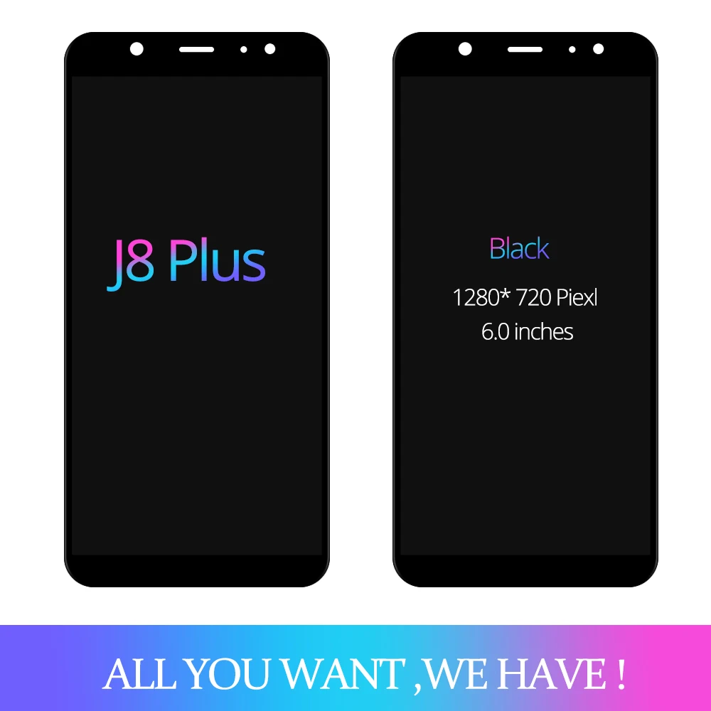 6 4 ''Оригинальный ЖК дисплей для Samsung Galaxy j8 Plus 2018 + j805 сенсорный экран дигитайзер