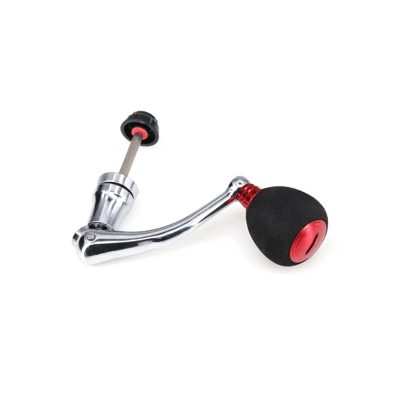 Aluminum Alloy Fishing Reel Handle Knob Fishing Tackle Accessories Spinning Reel Foldable Rocker Be applicable 99% Reel
