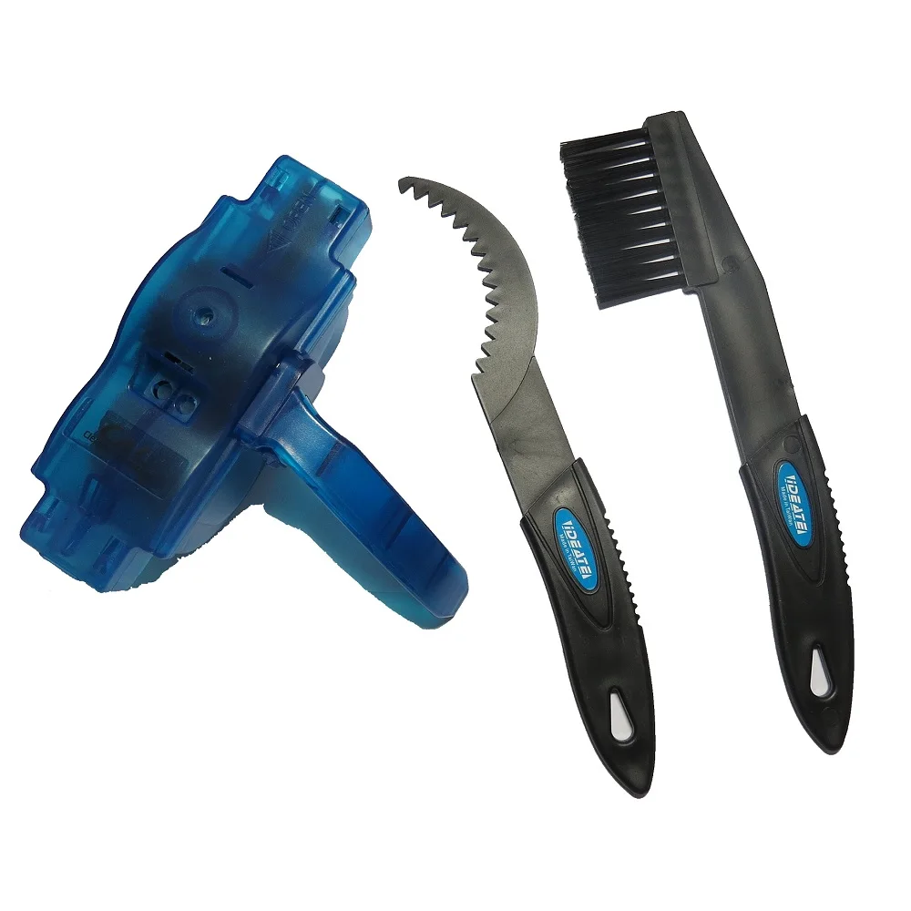 Hot Sale ! 2015 New 3 pc/lot Bicycle Chain Cleaner Cycling Clean