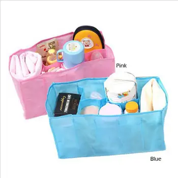 

Hot New 1PC Portable Outdoor Travel Nappy Bags Baby Diaper Nappy Water Bottle Storage Inner Liner Changing Divider Organizer Bag