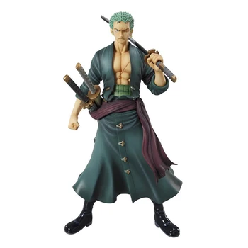 

Cool 20cm Anime Figurine Action Figure One Piece Roronoa Zoro PVC Doll Model Christmas Toy Model Toys For Children