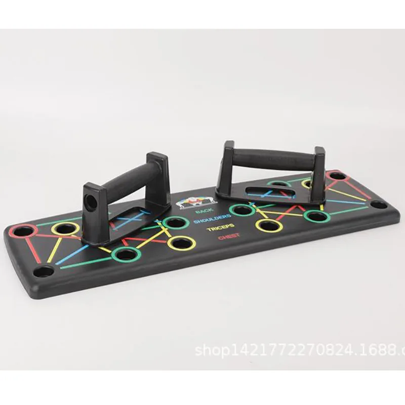 1 шт. Push Up Rack Board 9 в Бодибилдинг Фитнес инструменты для упражнений мужчин и женщин