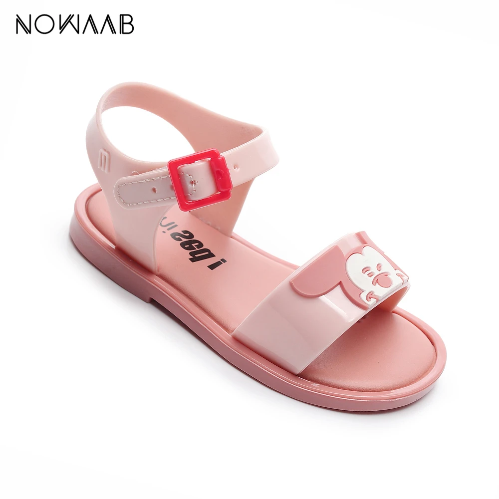 

Mini Melissa 2019 New Mickey Kids Cartoon Sandals Girls Shoes Girl Sandals Kids Beach Sandals Breathable Melissa Children Shoes