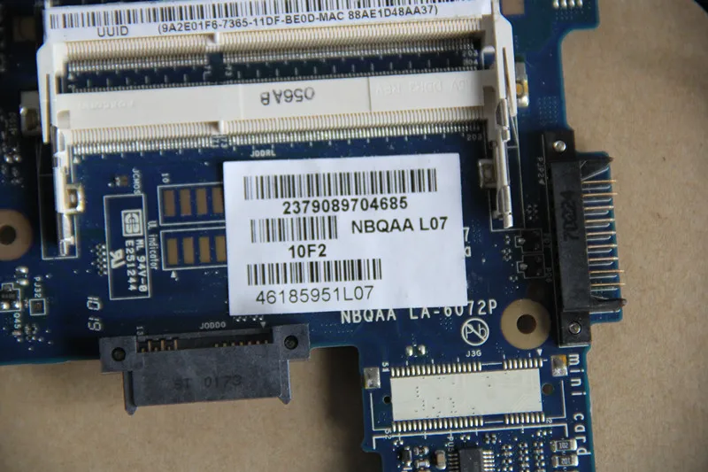 K000104120 для Toshiba Satellite M600 M645 материнская плата ноутбука LA 6072P с N11M OP1 B A3 GPU на борту HM55