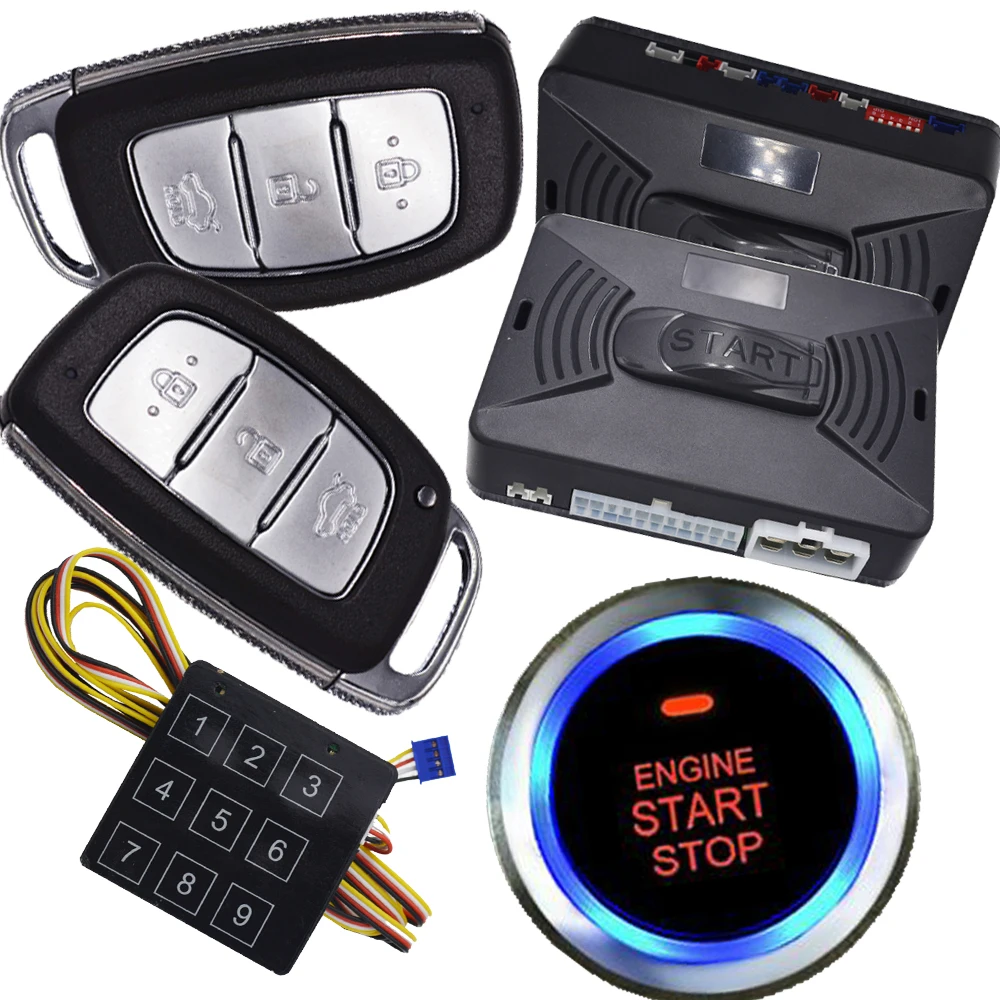 Aliexpress Com Buy Smart Car Alarm System Push Engine