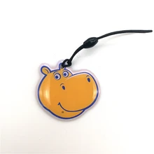 1 шт. T5577 Копировать перезаписываемый записываемый радиоприемник, брелок для ключей с биркой цепная карта 125 кГц llavero близость маркер значок дубликат