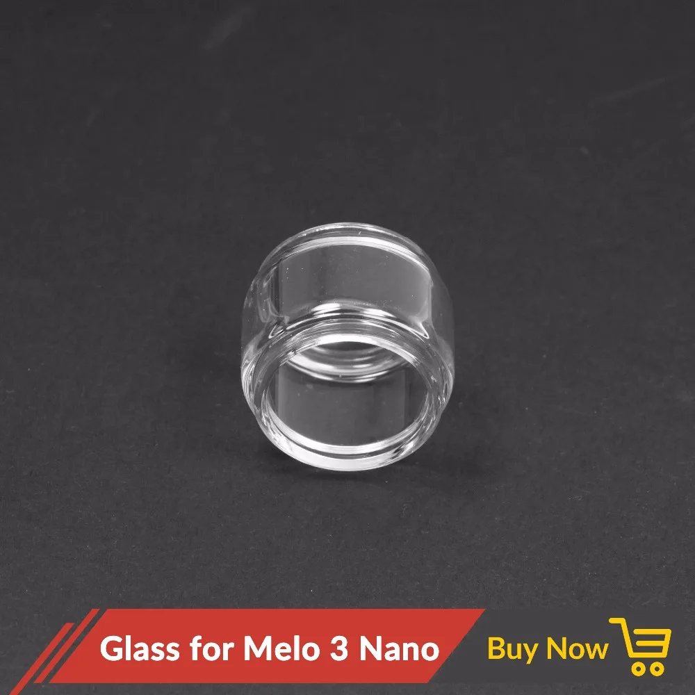 

Volcanee 1pc Spare Replacement Glass for MELO 3 Nano Tank Atomizer Electronic Cigarette Extend Glass