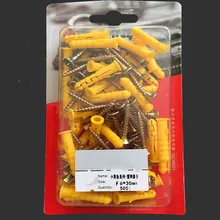 Wall Anchors Screw-Kit Drilling Expansion-Tube Self-Tapping Metal Plastic Pipe Woodworking