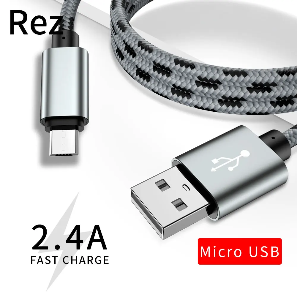 SIMVICT Micro USB кабель 2.4A Быстрый синхронизации данных и зарядки для samsung huawei LG Xiaomi Andriod