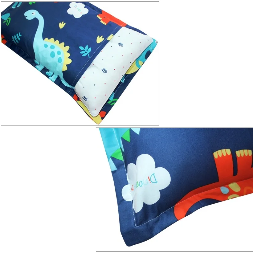 Милый мультяшный детский чехол для подушки 30x50 см, мягкий хлопковый чехол для подушки для новорожденных, 1 шт., чехол для подушки с принтом для младенцев