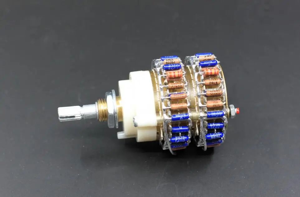 Dale 23 Ступенчатый аттенюатор стерео объемный Потенциометр 100K|stepped attenuator|volume