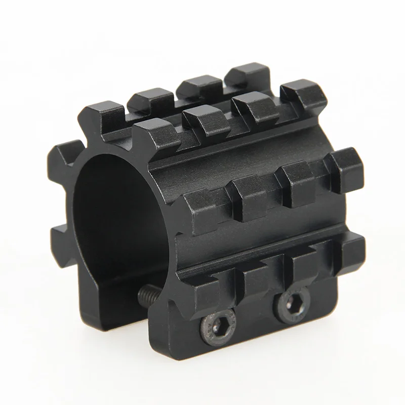 

Diameter 25mm Ring Tactical 3 Picatinny Rails Per Side Fit for 12 Gauge 5 Position Barrel Mount 5 Attachment Points