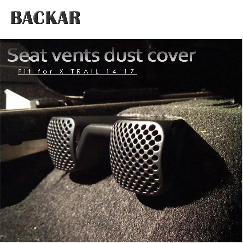 

Backar For Nissan X-trail Xtrail Rogue T32 2014 2015 2016 2017 2018 Seat AC Heat Air Conditioner Duct Vent Outlet Grille Covers