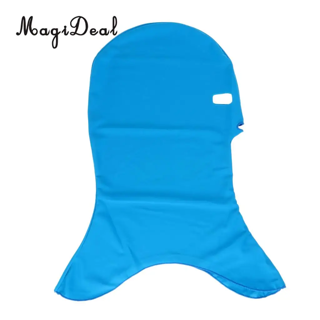 MagiDeal Men Women Snorkeling Swim Cap Sun Protection UV Rash Guard Full Face Mask Head Neck Cover Swimming Headwear