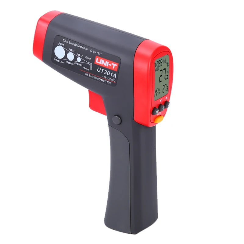 

UNI-T UT301A hand-held infrared thermometer, non-contact industrial electronic thermometer -18 ~ 350 degrees