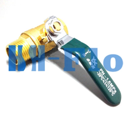 

DN8 G1/4" Female x Male Mini Brass Ball Valve, Brass , BSP