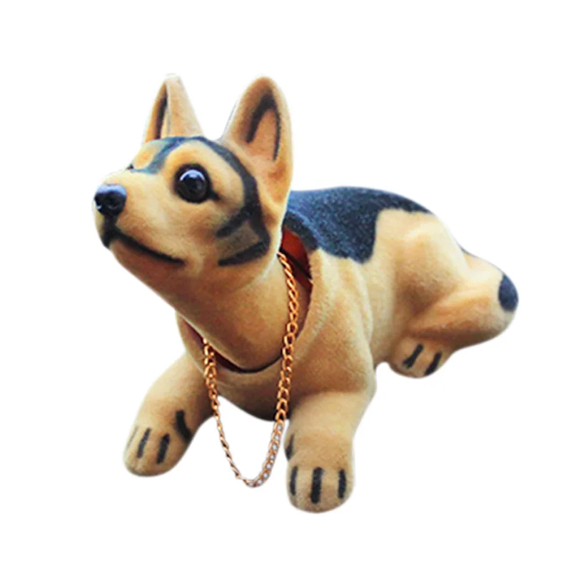 

Lucky Dog Shaking Head Toy Car Home Office Ornament