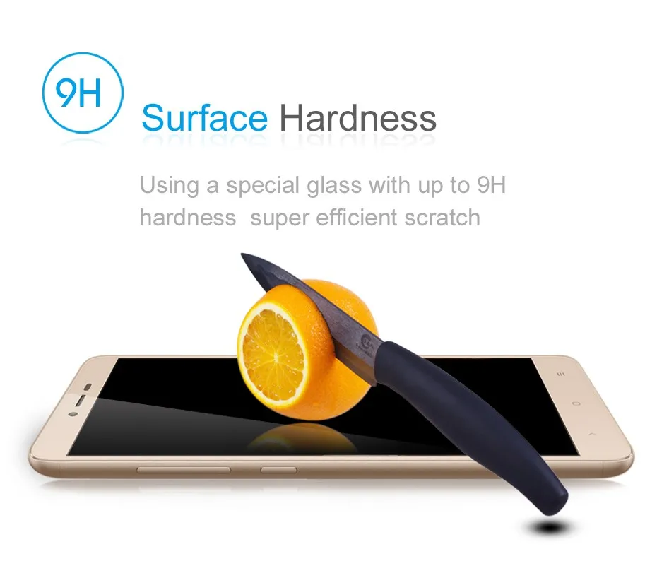 Original ZEASAIN 9H Premium Tempered Glass Film Screen Protector For Xiaomi Redmi 3 redmi3 HD Clear Anti-Scratch Protective Film (3)