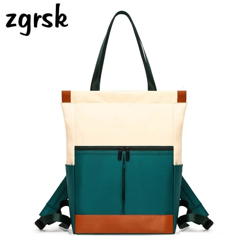 

Women Backpack For Girls Korean Style Zipper Lock Solid Pink Casual School Backpacks For Teenagers Back Pack Travel Bookbag