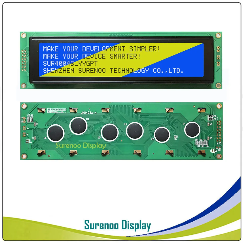 

404 40X4 4004 Character LCD Module Display Screen LCM Yellow Green Blue with LED Backlight