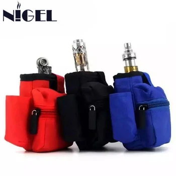 

Nigel Cigarette Vapor Pocket Case Double Deck Vapor Bag Vape Mod Carrying Case For E Cigs Mech Mods Box Mods Vape Cigarettes