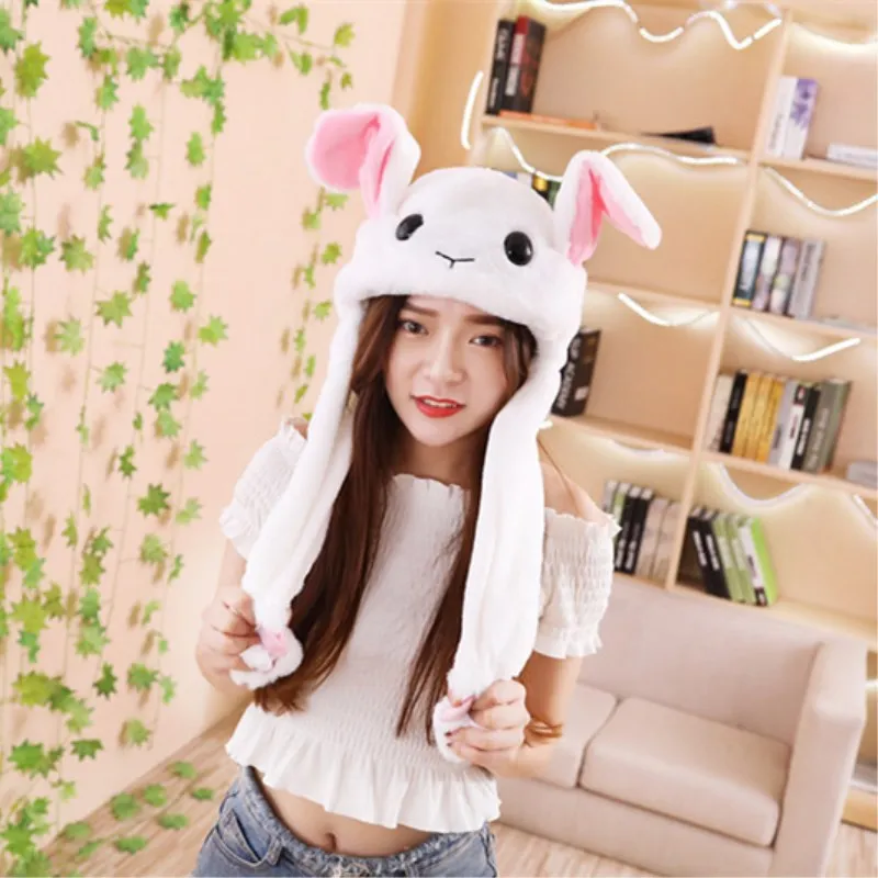 Ear Can Move Cap Cartoon Animal Moving Ear Hat Funny Playtoy Cute
