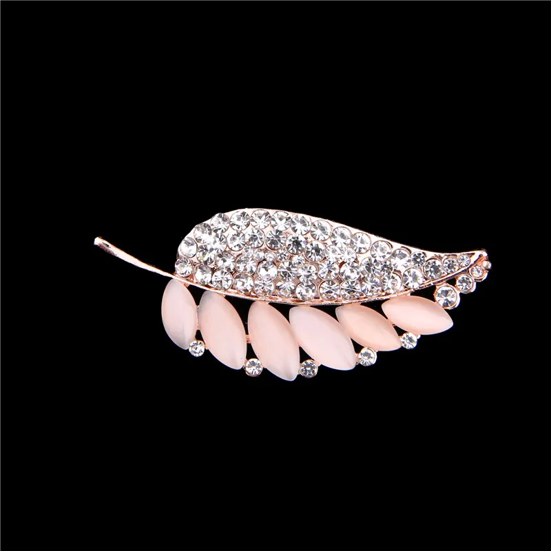 

New Fashion Design Elegant Tulip Flower Brooch Pin Crystal Costume Jewelry Clothes Accessories Jewelry Brooches for Wedding Gift