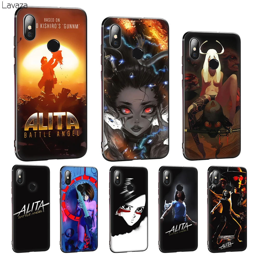 

Lavaza Alita Battle Angel Soft TPU Silicone Case Cover for Huawei Mate 10 20 P8 P9 P10 P20 Lite Pro P Smart 2019 Cases