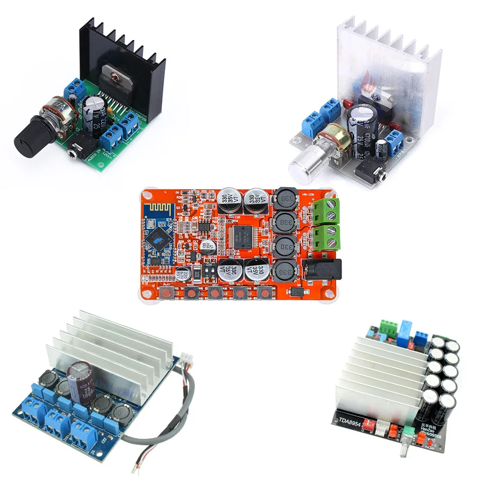 Усилить модуль аудио компонентный усилитель TDA7297 (TDA7297 15 Вт + Вт) TDA2030A TDA8954 TDA7492