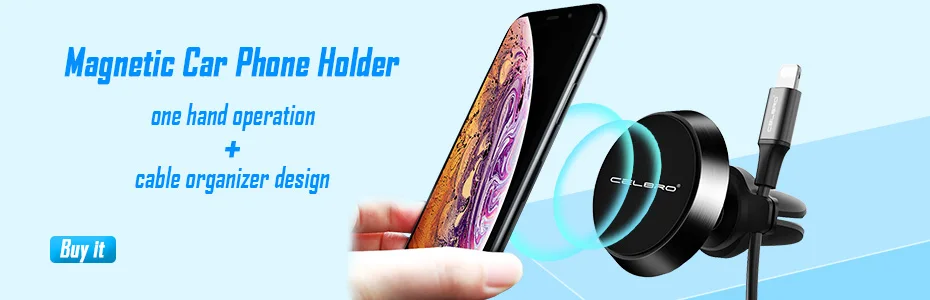 magnetic car phone holder