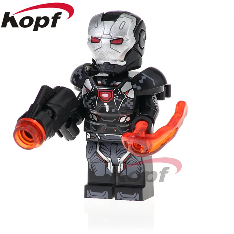 

20Pcs Building Blocks Super Heroes War Machine Figures Thanos Scarlet Witch Captain America Bricks Children Gift Toys XH 872