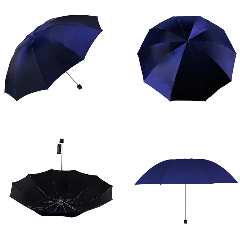 Ветрозащитный дорожный зонт большой водонепроницаемый складной компактный портативный Prarsol Защита от солнца и дождя качественные анти-УФ женские мужские большие Зонты