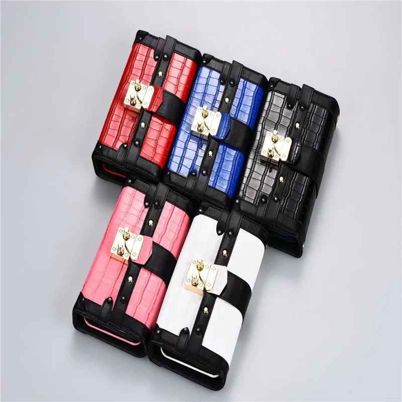 

crocodile pattern multi-function wallet card slot phone case for Iphone X/ XS/ XS MAX/ 6/6S/7/ 8Plus for Samsung S9plus/ note9
