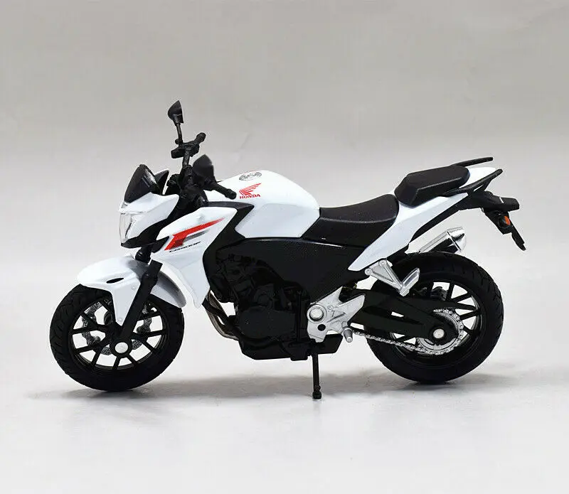 Welly 1:18 Honda CB500F мотоцикл велосипед Модель игрушки в коробке