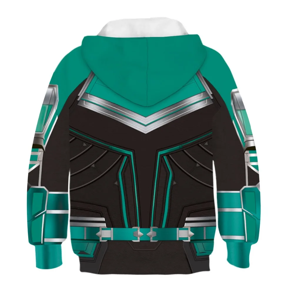 3D Kids Avengers Endgame Captain Marvel Carol Danvers Sweatshirt Hoodie Cosplay Costume Movie Ms. Marvel Top