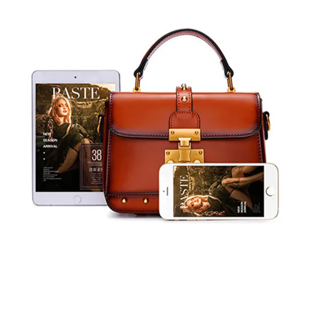 Ms Handbags Designer 2018 Retro Liu Ding Shoulder Bag Fashion Small Ms Handbags Designer 2018 Retro Liu Ding Shoulder Bag Fashion Small Package Leather Handbag Messenger
