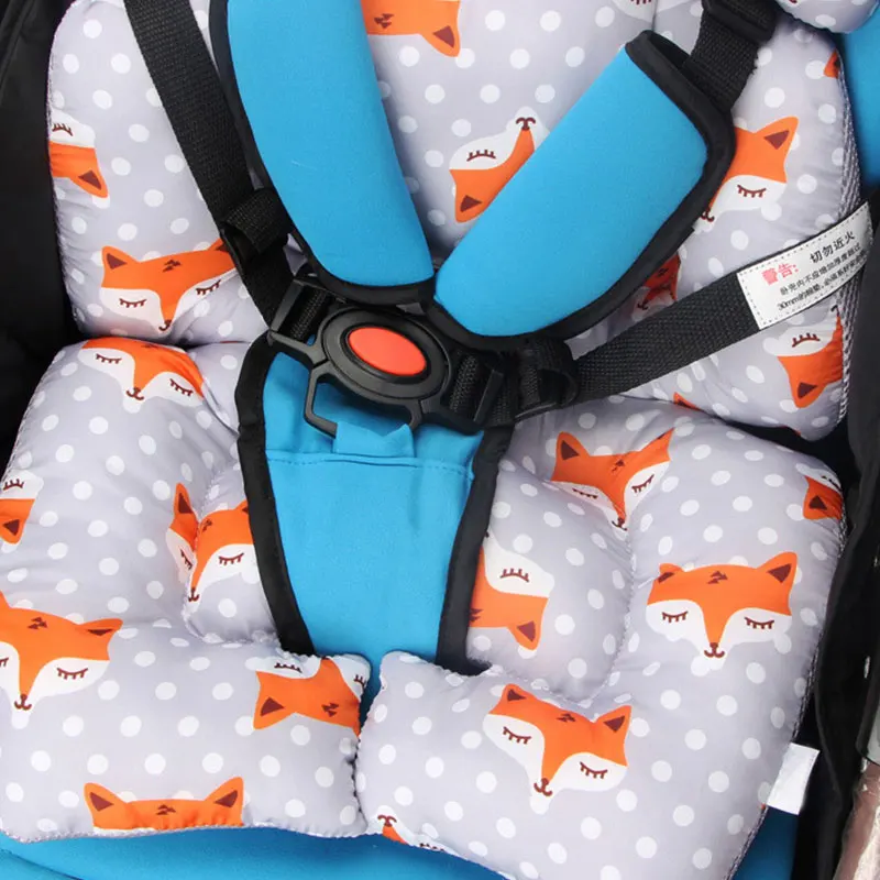 Baby Stroller Baby Seat Mat Car Cushion Seat Cotton Soft Pad Mattresses Seat Thicken Infant Carriage Cart Chair Trolley Cushion