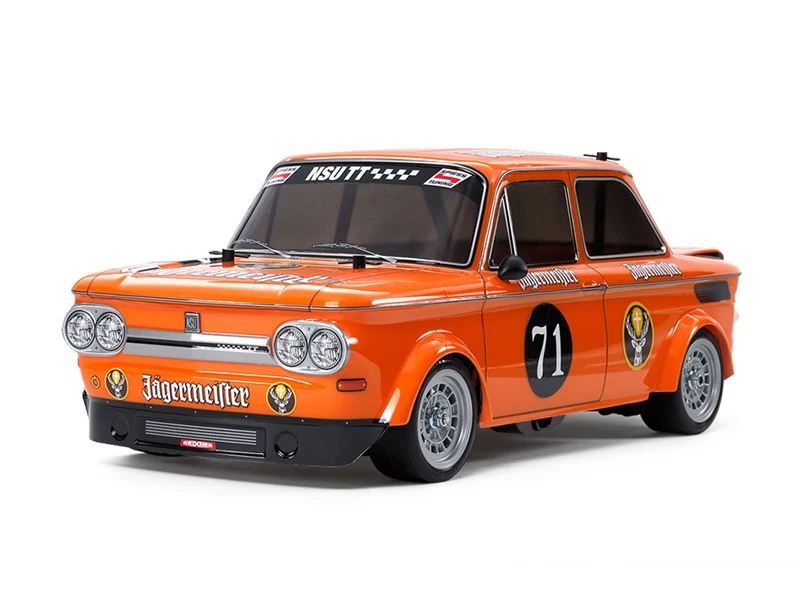 Радиоуправляемый автомобиль tiiya 58649 1/10 Scale M05 комплект шасси Jagermeister NSU TT w/ESC|Детали