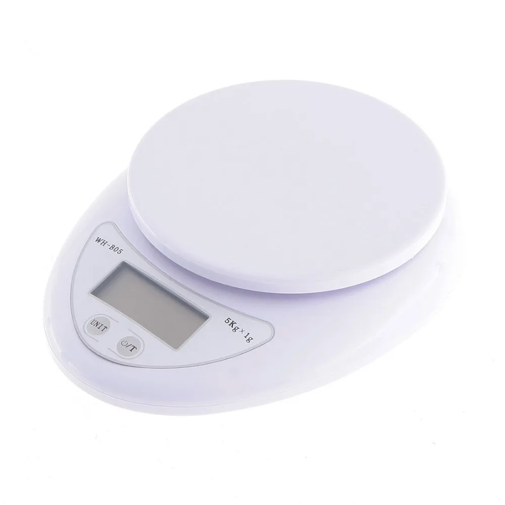 LED Electronic Kitchen Tool 1pc Portable 5000g/1g Kitchen Digital Scale Balance Weight Weighting Food Diet scale
