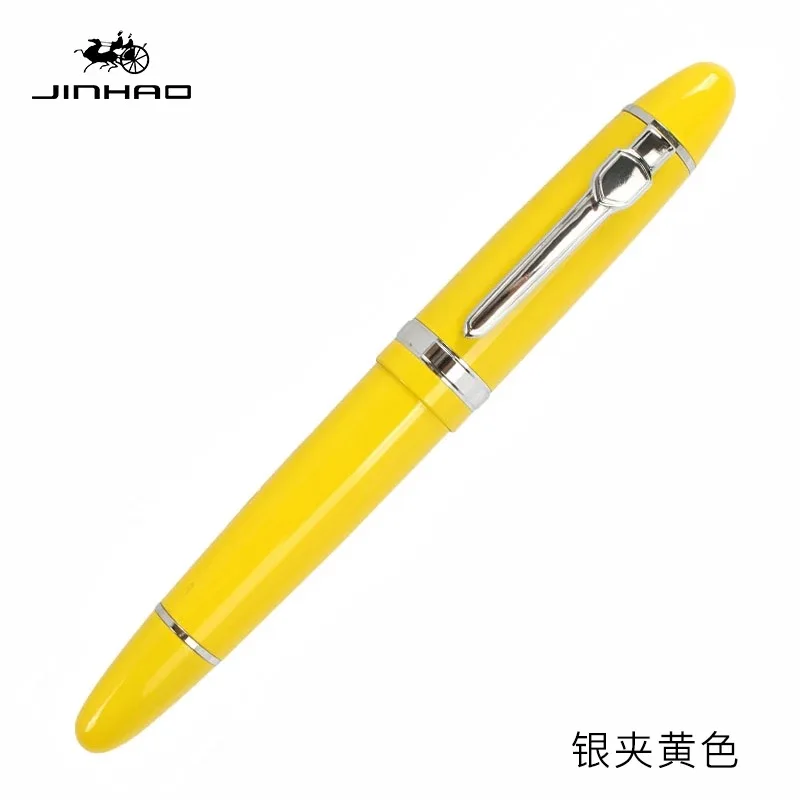 Jinhao 159 18KGP перо с широким основанием перьевая ручка красочная ручка серии чернильная ручка материал Escolar школьные принадлежности Canetas Papelaria 15*1,8 см - Цвет: 11