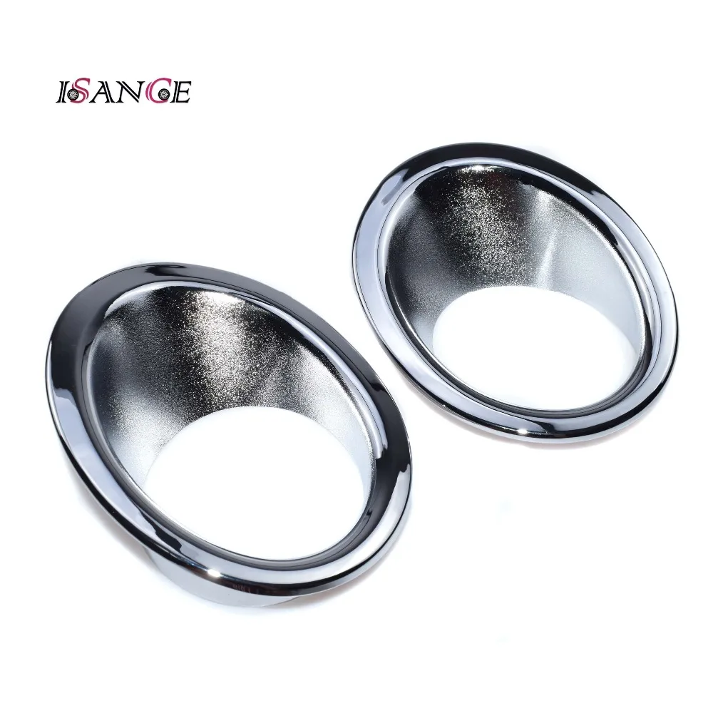 

ISANC Front Left & Right Head Fog Lamp Light Covers Bezel For 2007 2008 2009 Nissan Qashqai Dualis