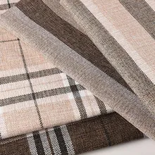 Обивка с покрытием ткань полиэстер Лен грубая ткань материал для шитьё для подушки и диван Чехол TJ0251